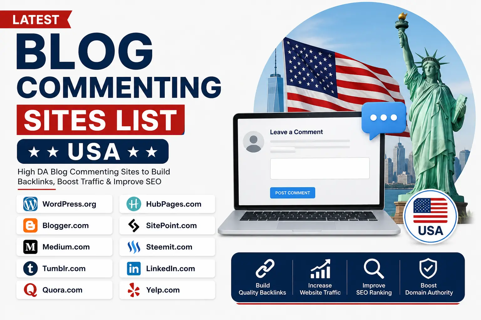 Latest Blog Commenting Sites List USA
