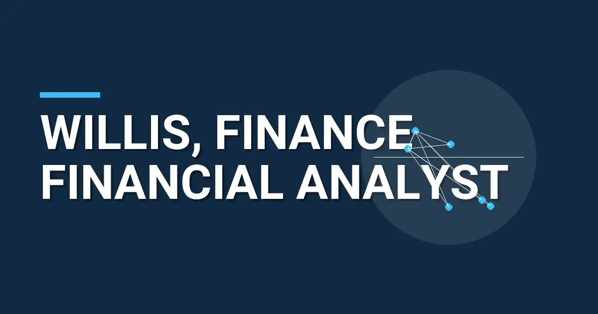 Willis, Finance Financial Analyst