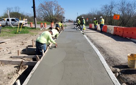 Flatwork Concrete Contractors League City, TX