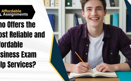 Who Offers the Most Reliable and Affordable Business Exam Help Services?