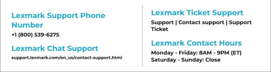 Reliable Lexmark Customer Service – Fast Support When You Need It