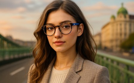 Blue Tortoise Shell Glasses for Men and Women | EyeWeb