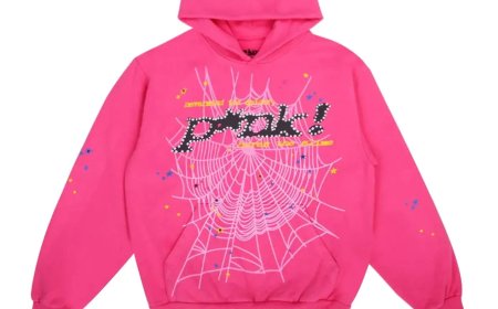 Pink Sp5der Hoodie