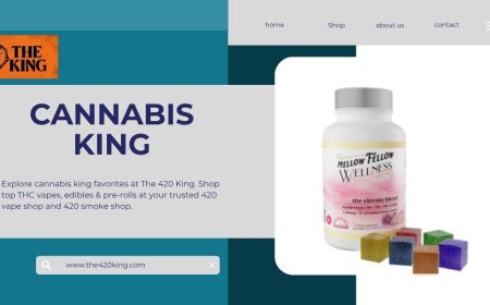  Meet the Cannabis King: THC Favorites at The 420 King