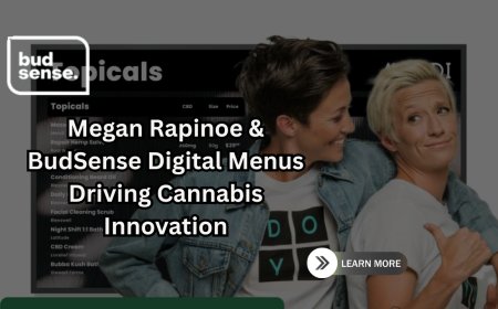 Megan Rapinoe & BudSense Digital Menus Driving Cannabis Innovation