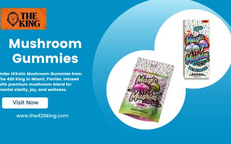 Elevate Your Routine with HiXotic Mushroom Gummies from The 420 King