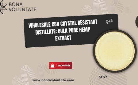Wholesale CBD Crystal Resistant Distillate: Bulk Pure Hemp Extract