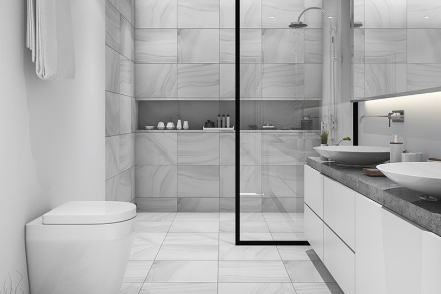 What are the top Bathroom Wall Design Tiles trending this year?