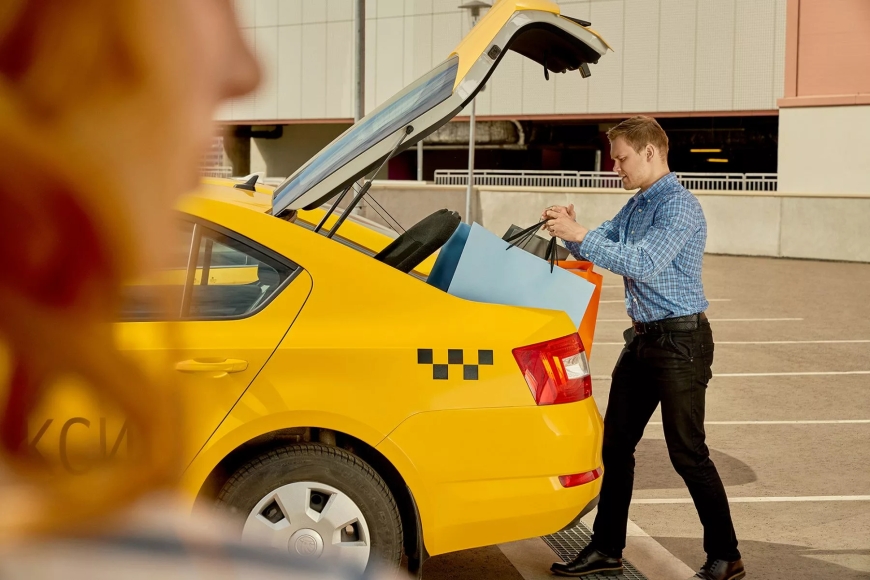 How can you easily book an out-of-town taxi from Indiranagar?