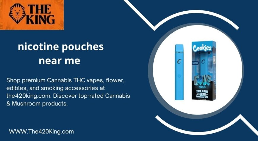 Where to Find Nicotine Pouches Near Me – The 420 King Guide