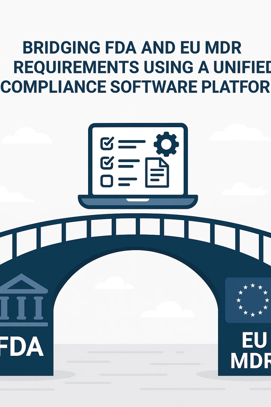 Bridging FDA and EU MDR Requirements Using a Unified Compliance Software Platform