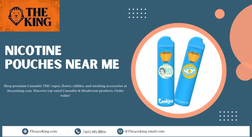 Your Ultimate Guide to Nicotine Pouches Near Me — The 420 King