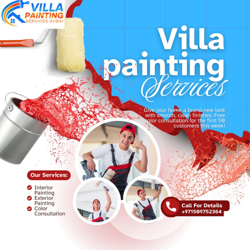 Villa Painting Services in Dubai