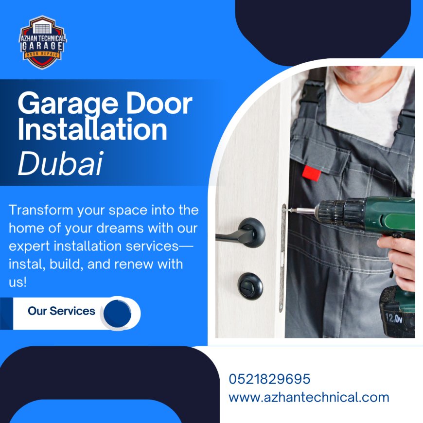 Your Super Smooth New Garage Door in Dubai!