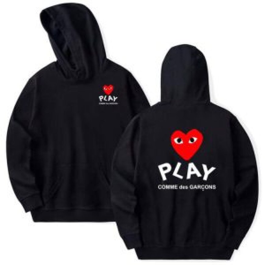 Unleash Street Style with Comme Des Garçons Graphic Long Sleeves