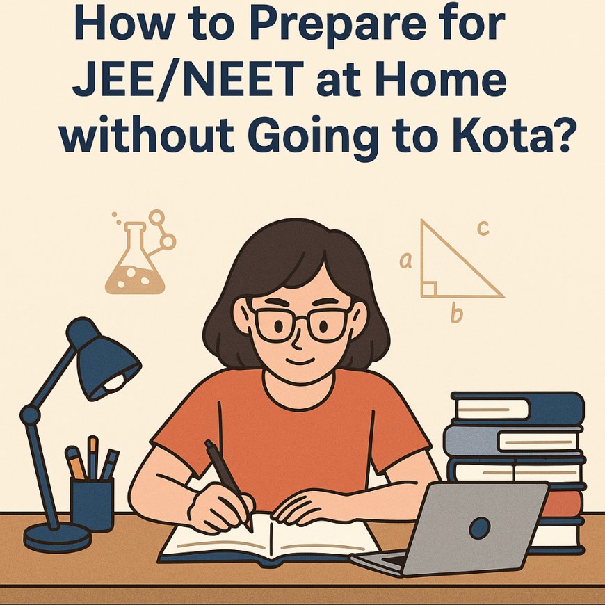 How to Prepare for JEE/NEET at Home without Going to Kota?