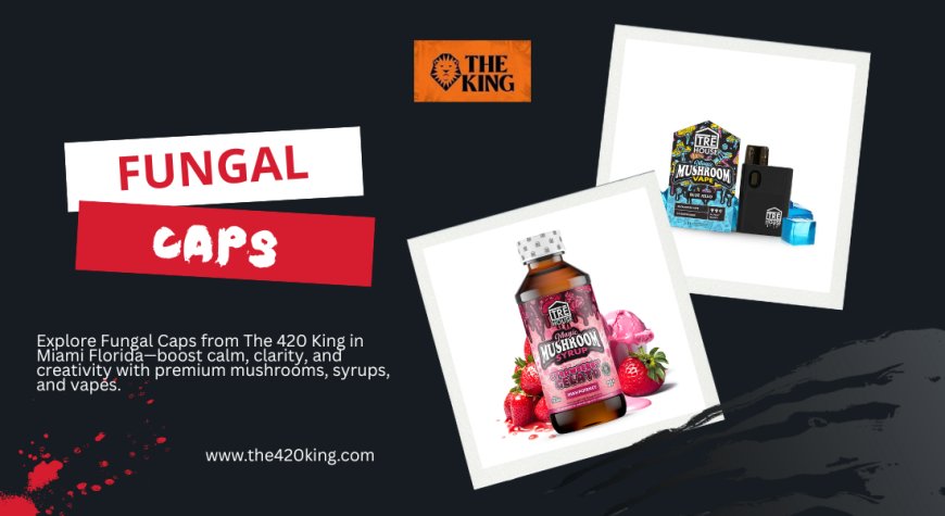 Fungal Caps Rituals: Mushroom Magic for Mind & Mood | The 420 King